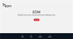 Desktop Screenshot of eom.com.pl